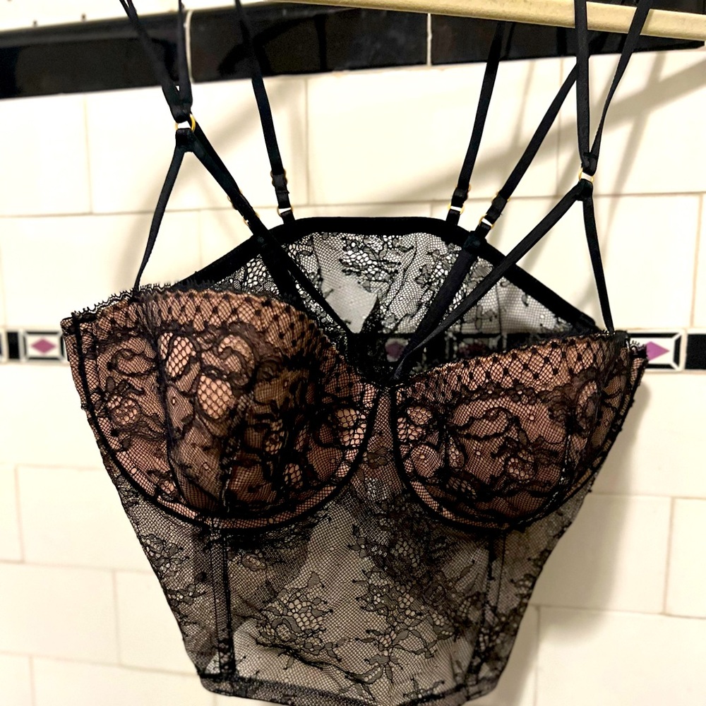 Lace bustier. Never worn!